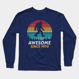 Awesome Since 1974 Long Sleeve T-Shirt